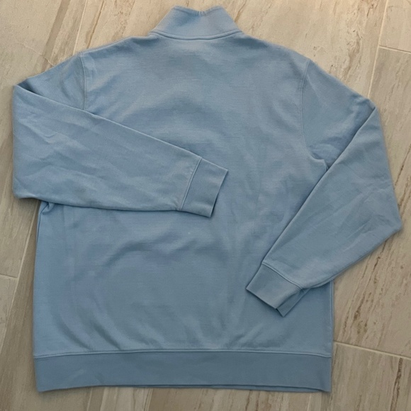 Vineyard Vines Men’s Light Blue 1/4 Zip Pullover Sweatshirt size L - Picture 7 of 7